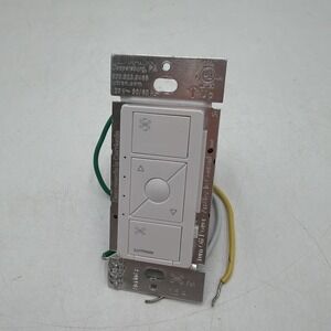 Lutron Caseta Smart Fan Speed Control Single Pole White (PD-FSQN-WH-R)